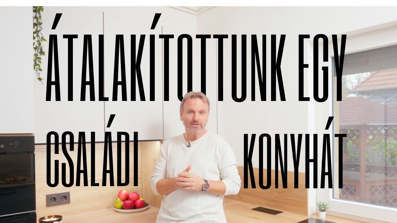 Átalakítottunk egy családi konyhát videóborító